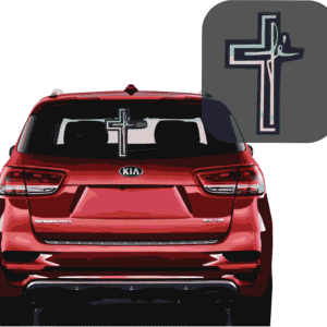 Sticker de cruz