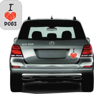 sticker i love animales